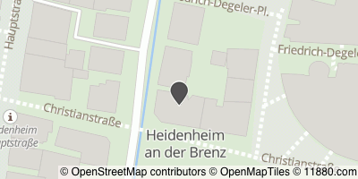 Auf Stadtplan Heidenheim an der Brenz anzeigen