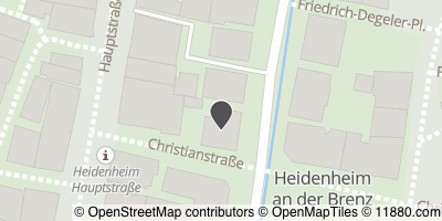 Auf Stadtplan Heidenheim an der Brenz anzeigen
