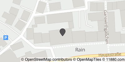 Auf Stadtplan Rain am Lech anzeigen