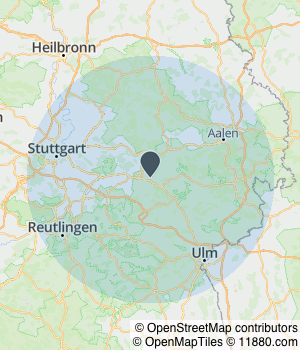 Servicegebiet von Brunner Hausmeisterservice Kartendarstellung des Servicegebiets von Brunner Hausmeisterservice