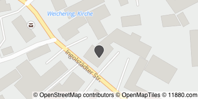 Auf Stadtplan Weichering anzeigen