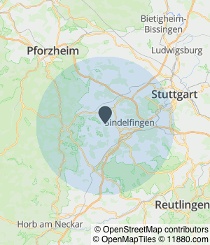 Kartendarstellung des Servicegebiets von Sheikho-fliesen