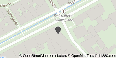 Auf Stadtplan Baden-Baden anzeigen