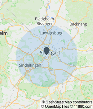 Servicegebiet von Karin Büttner - Freie Rednerin Kartendarstellung des Servicegebiets von Karin Büttner - Freie Rednerin