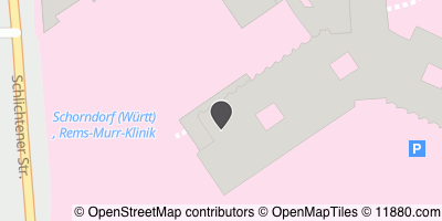 Auf Stadtplan Schorndorf, Württemberg anzeigen