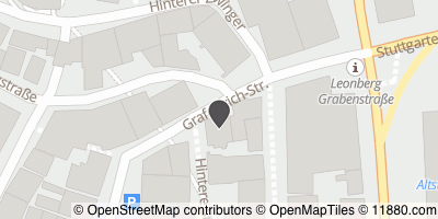 Auf Stadtplan Leonberg, Württemberg anzeigen