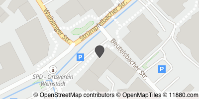 Auf Stadtplan Weinstadt anzeigen