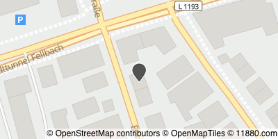 Auf Stadtplan Fellbach, Württemberg anzeigen