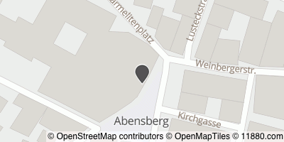 Auf Stadtplan Abensberg, Hallertau anzeigen