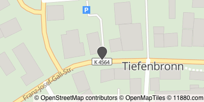 Auf Stadtplan Tiefenbronn anzeigen