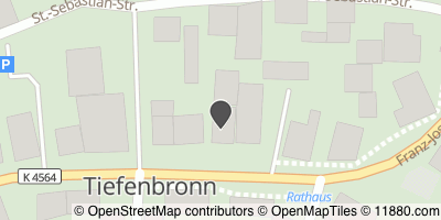 Auf Stadtplan Tiefenbronn anzeigen