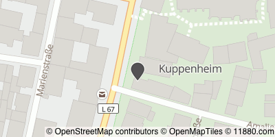 Auf Stadtplan Kuppenheim anzeigen
