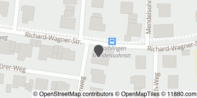 Auf Stadtplan Waiblingen, Rems anzeigen