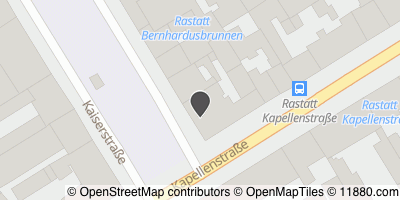 Auf Stadtplan Rastatt anzeigen