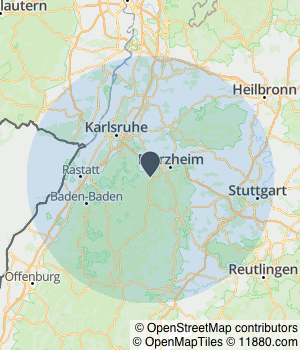Servicegebiet von Dais HN Kartendarstellung des Servicegebiets von Dais HN
