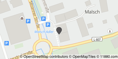 Auf Stadtplan Malsch, Kreis Karlsruhe anzeigen