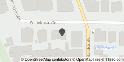 Auf Stadtplan Ludwigsburg, Württemberg anzeigen