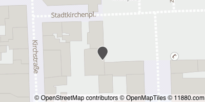 Auf Stadtplan Ludwigsburg, Württemberg anzeigen