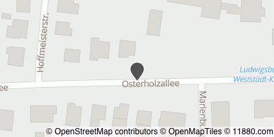 Auf Stadtplan Ludwigsburg, Württemberg anzeigen