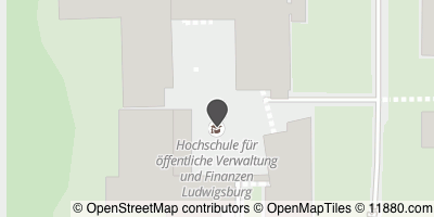 Auf Stadtplan Ludwigsburg, Württemberg anzeigen