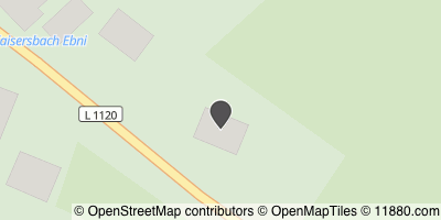 Auf Stadtplan Kaisersbach im Welzheimer Wald anzeigen