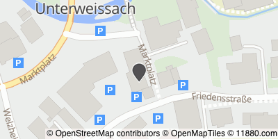 Auf Stadtplan Weissach im Tal anzeigen