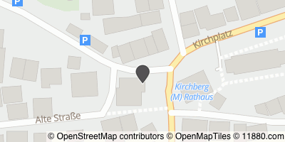 Auf Stadtplan Kirchberg an der Murr anzeigen