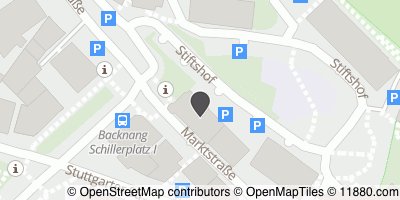 Auf Stadtplan Backnang anzeigen