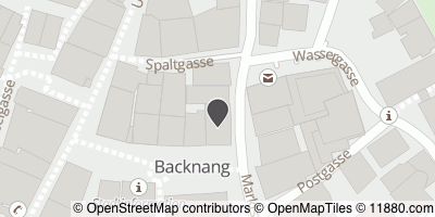 Auf Stadtplan Backnang anzeigen