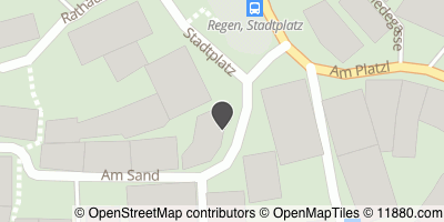 Auf Stadtplan Regen anzeigen