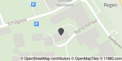 Auf Stadtplan Regen anzeigen