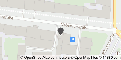 Auf Stadtplan Karlsruhe, Baden anzeigen