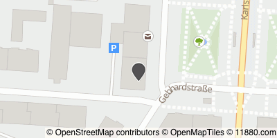 Auf Stadtplan Karlsruhe, Baden anzeigen