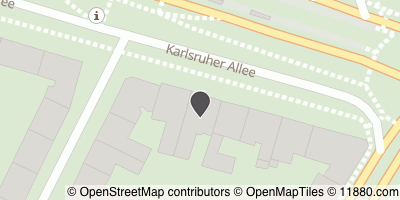 Auf Stadtplan Karlsruhe, Baden anzeigen