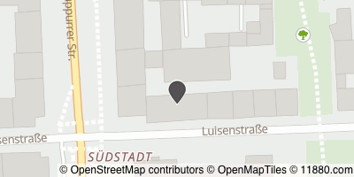 Auf Stadtplan Karlsruhe, Baden anzeigen