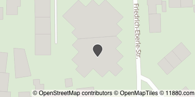 Auf Stadtplan Karlsruhe, Baden anzeigen