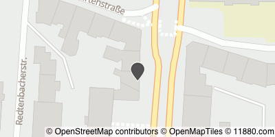 Auf Stadtplan Karlsruhe, Baden anzeigen