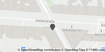 Auf Stadtplan Karlsruhe, Baden anzeigen