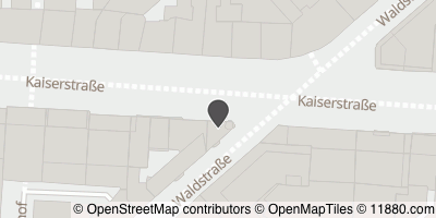 Auf Stadtplan Karlsruhe, Baden anzeigen