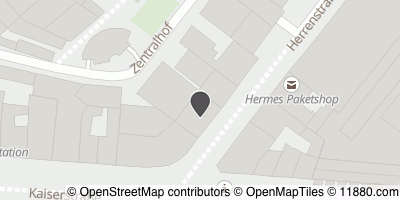 Auf Stadtplan Karlsruhe, Baden anzeigen