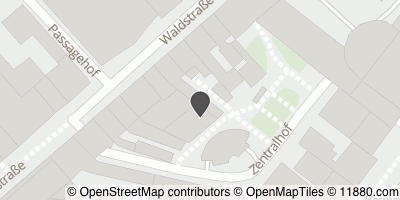 Auf Stadtplan Karlsruhe, Baden anzeigen