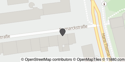 Auf Stadtplan Karlsruhe, Baden anzeigen