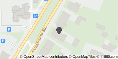 Auf Stadtplan Karlsruhe, Baden anzeigen