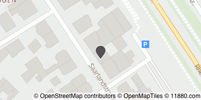 Auf Stadtplan Karlsruhe, Baden anzeigen