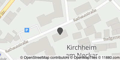 Auf Stadtplan Kirchheim am Neckar anzeigen