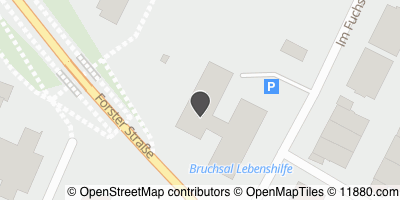 Auf Stadtplan Bruchsal anzeigen