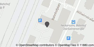 Auf Stadtplan Neckarsulm anzeigen
