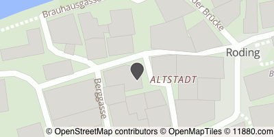 Auf Stadtplan Roding, Regen anzeigen