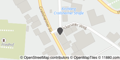 Auf Stadtplan Kirchberg an der Jagst anzeigen