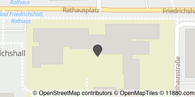 Auf Stadtplan Bad Friedrichshall anzeigen